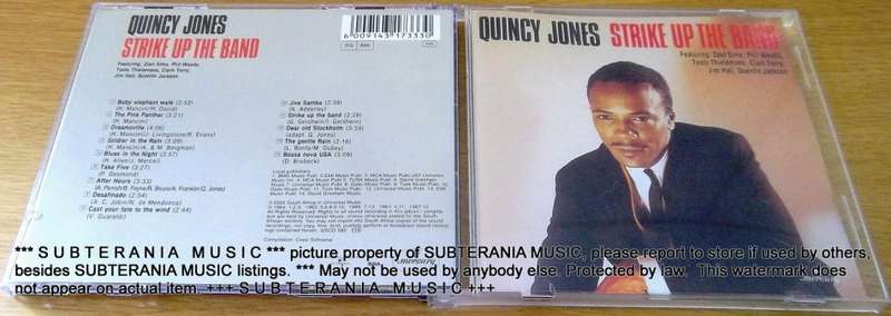 QUINCY JONES Strike Up The Band  [SHELF G BOX 7]