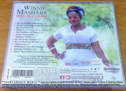 WINNIE MASHABA   From A Room Volume 1   [SHELF G BOX 7]