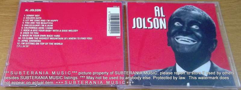 AL JOLSON  [SHELF G BOX 7]