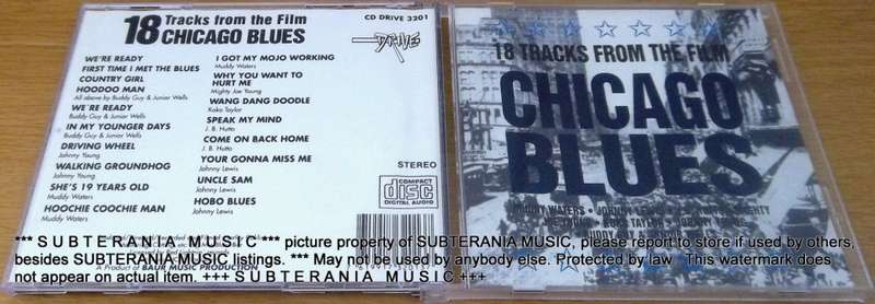 18 Tracks from CHICAGO BLUES O.S.T.  [SHELF G BOX 7]