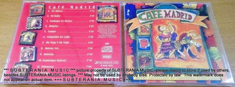 CAFE MADRID [SHELF G BOX 7]