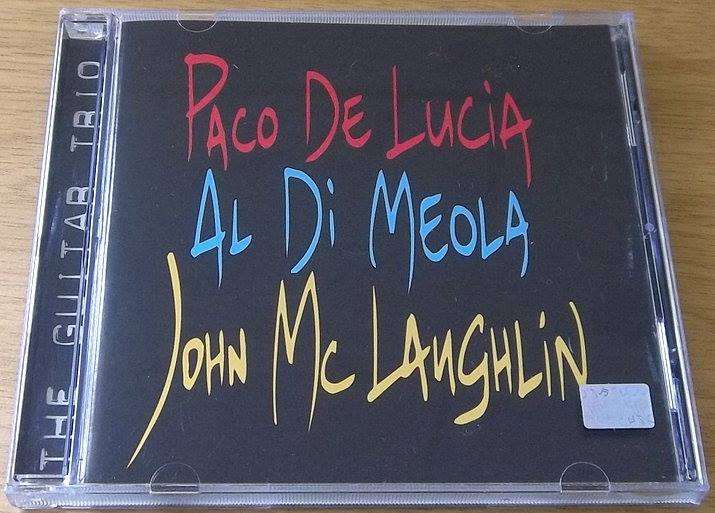 JAZZ AL DI MEOLA / JOHN McLAUGHLIN / PACO DE LUCIA The Guitar Trio [Main stock room]