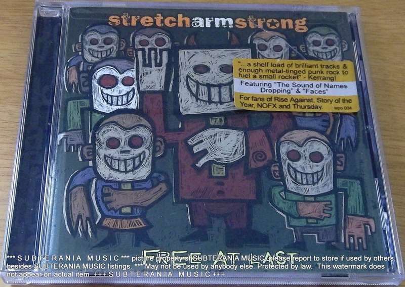 STRETCH ARMSTRONG Free at Last [file under NOFX]     [Shelf G Box 1]