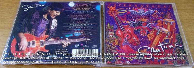 SANTANA Supernatural    [Shelf G Box 4]