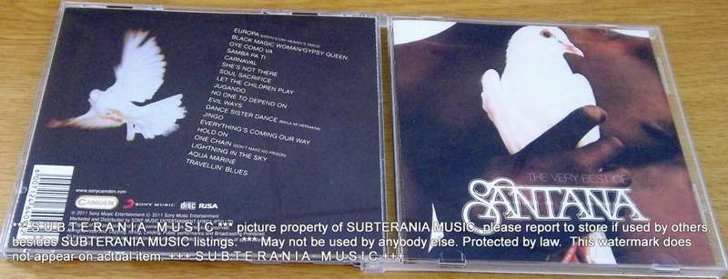 SANTANA The Very Best Of     [Shelf G Box 4]