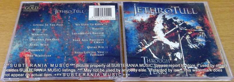 JETHRO TULL Through the Years best of    [Shelf G Box 6]