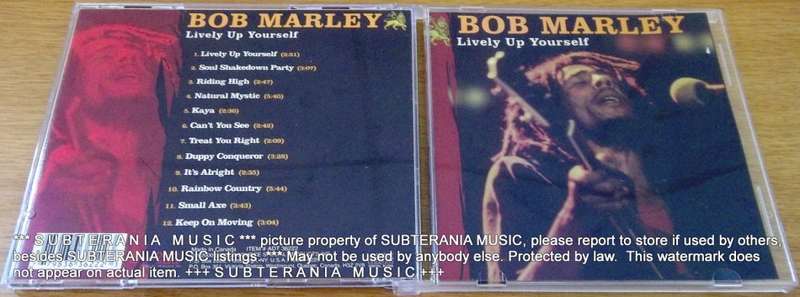 BOB MARLEY Lively Up Yourself CD