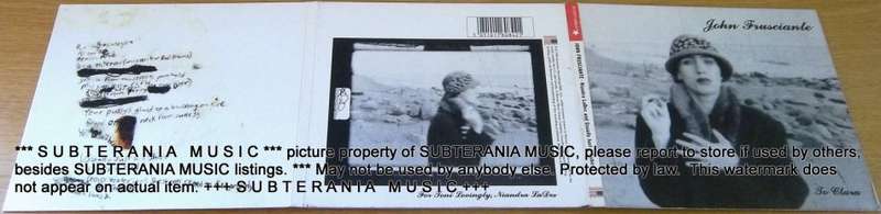 JOHN FRUSCIANTE  Niandra LaDes and Usually Just a T Shirt digipak