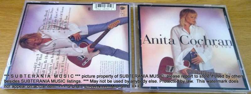 ANITA COCHRAN Back to You  [Shelf G Box 8]