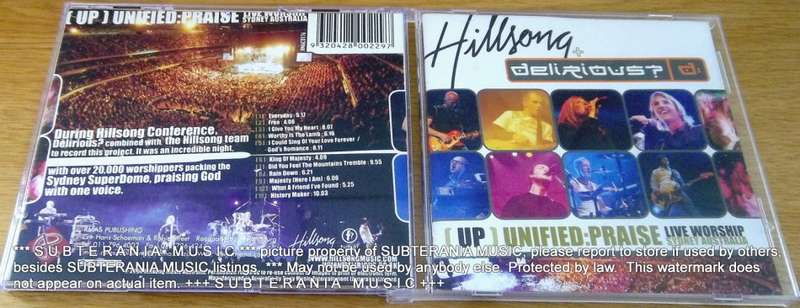 HILLSONG  UNIFIED Praise Live Worship[ Shelf G Box 8]