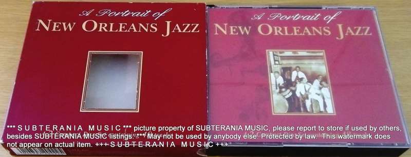 A PORTRAIT of NEW ORLEANS JAZZ 2 CD Set containing 48 tracks  [ Shelf G Box 6]