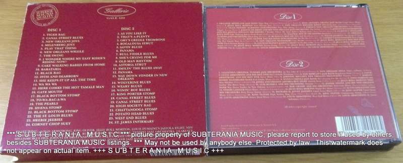 A PORTRAIT of NEW ORLEANS JAZZ 2 CD Set containing 48 tracks  [ Shelf G Box 6]