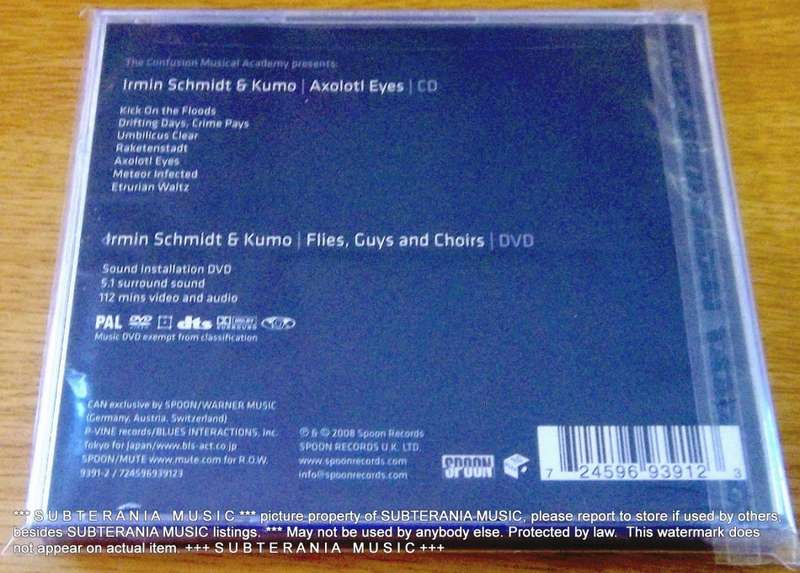 CAN RELATED : IRMIN SCHMIDT Axolotl Eyes CD