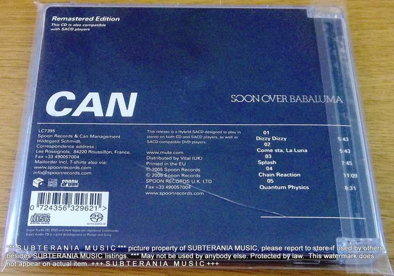 CAN Soon Over Babaluma CD