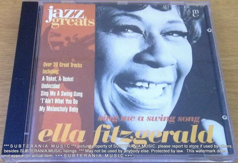 JAZZ GREATS ELLA FITZGERALD [Shelf G Box 8]