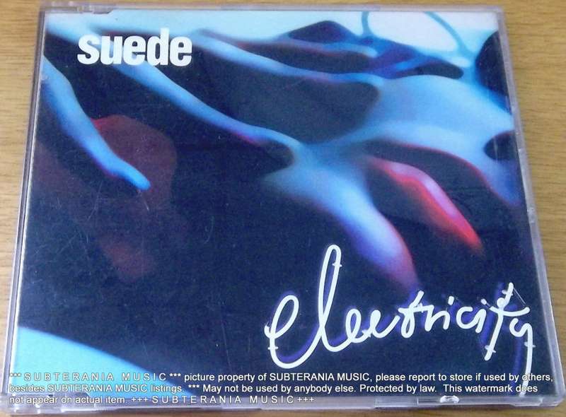SUEDE Electricity CD Single