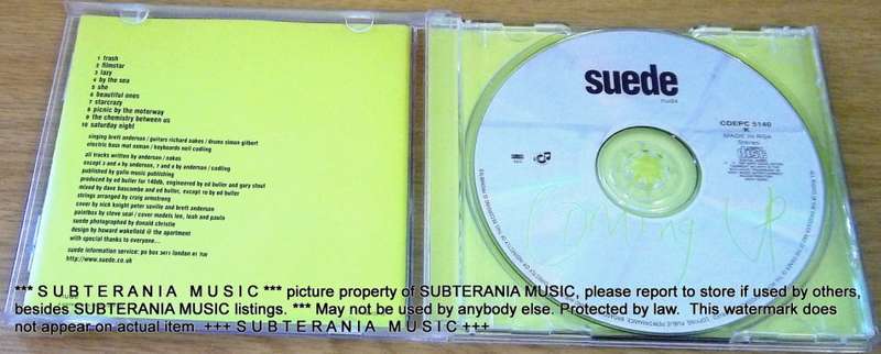 SUEDE Coming Up CD