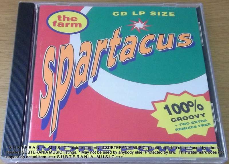 THE FARM Spartacus CD