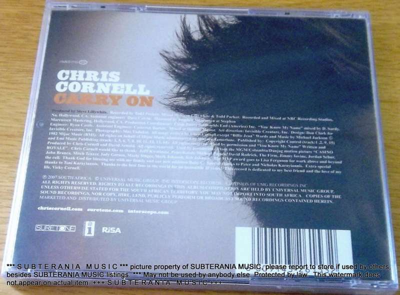 CHRIS CORNELL Carry On [sealed]