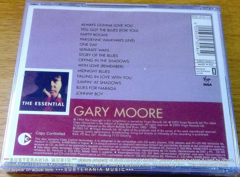 GARY MOORE The Essential Gary Moore [sealed]