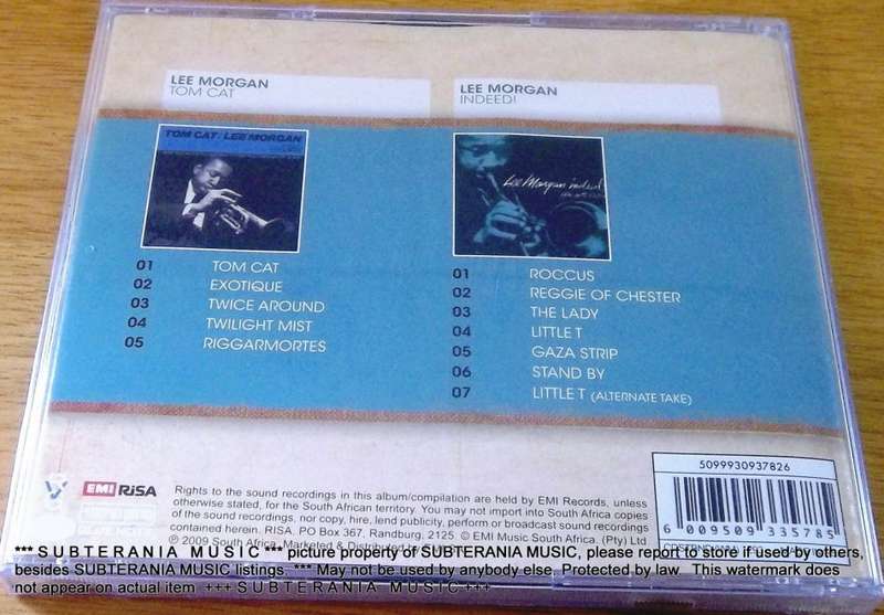 LEE MORGAN Tom Cat + Indeed Double CD [sealed]