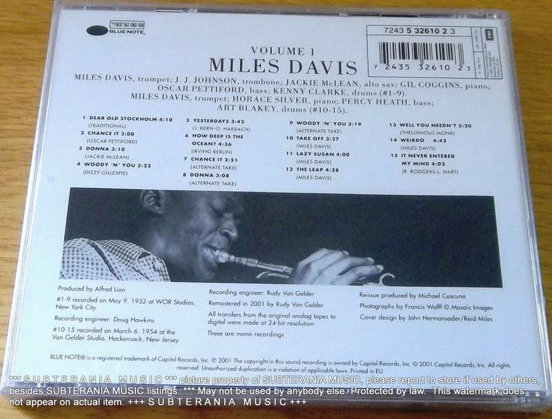 MILES DAVIS Vol. 1 [sealed]