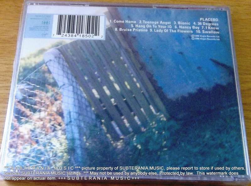 PLACEBO Placebo   [sealed]