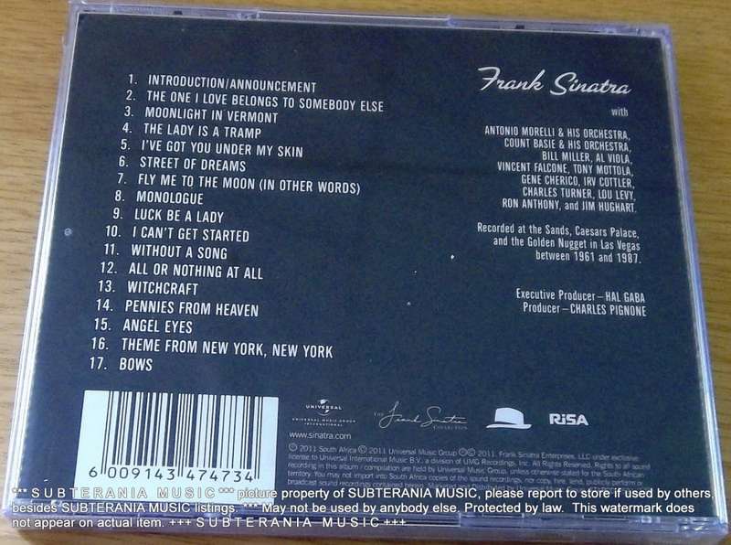 FRANK SINATRA Best of Vegas CD [sealed]