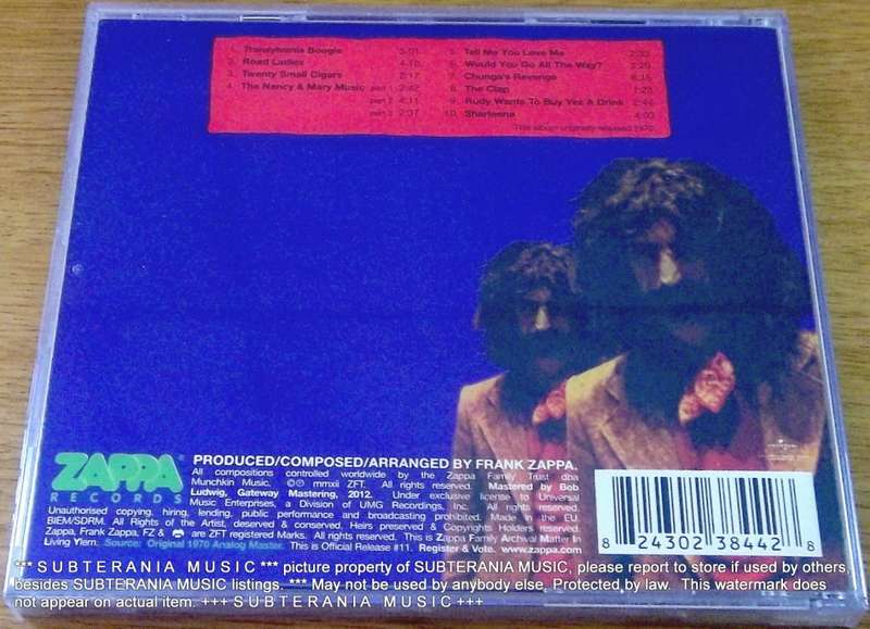 FRANK ZAPPA Chunga's Revenge  [sealed]