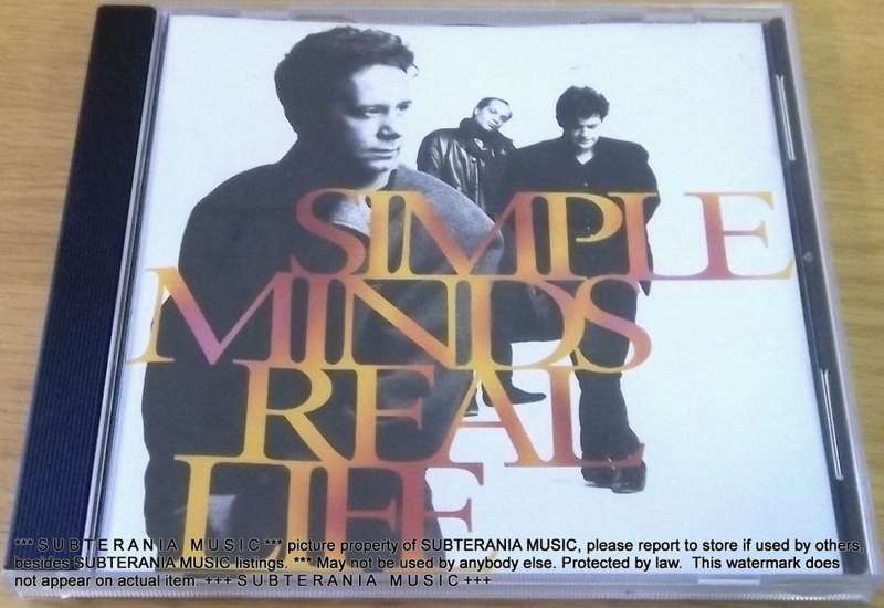 SIMPLE MINDS Real Life CD
