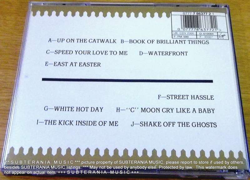 SIMPLE MINDS Sparkle in the Rain CD