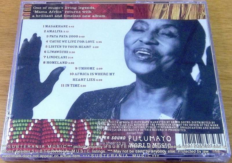 MIRIAM MAKEBA Homeland