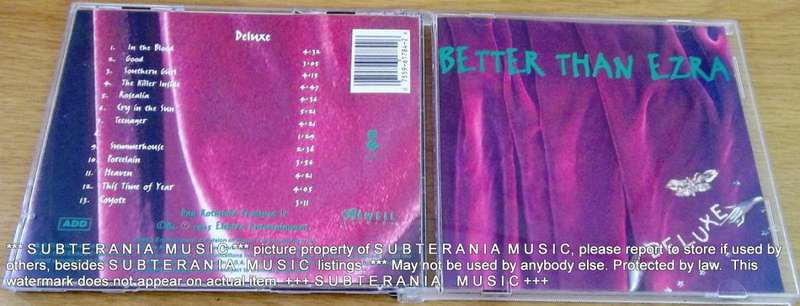 BETTER THAN EZRA Deluxe CD