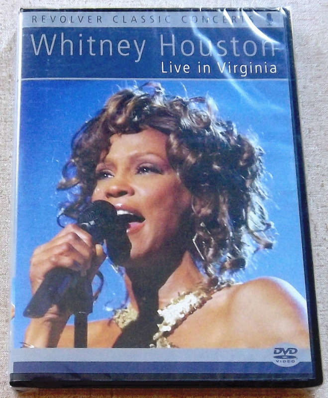 WHITNEY HOUSTON Live in Virginia DVD