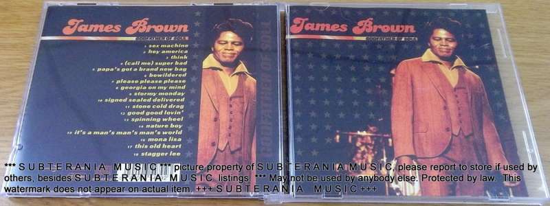 JAMES BROWN Godfather of Soul  [Shelf G box 9]