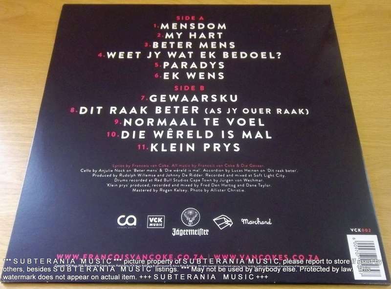 FRANCOIS VAN COKE Hierdie is die Lewe Vinyl LP [autographed by Francois Van Coke on cover]