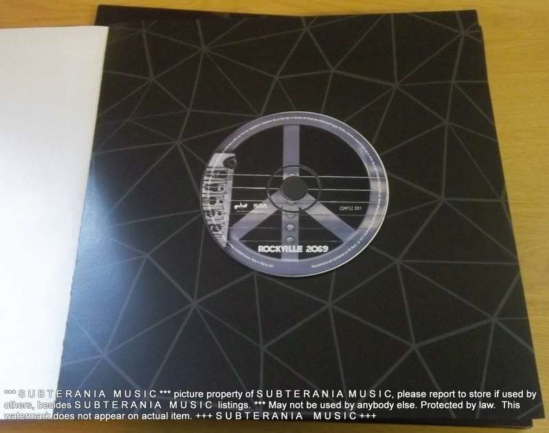JOHNNY RAY ROCKVILLE A Rock Musical 2069 Deluxe Edition BOOK + CD in LP sized slipcase