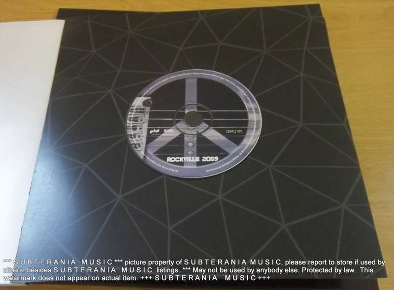 JOHNNY RAY ROCKVILLE A Rock Musical 2069 Deluxe Edition BOOK + CD in LP sized slipcase