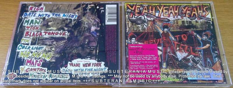 YEAH YEAH YEAHS Fever to Tell Special Edition     [Shelf G Box 9]