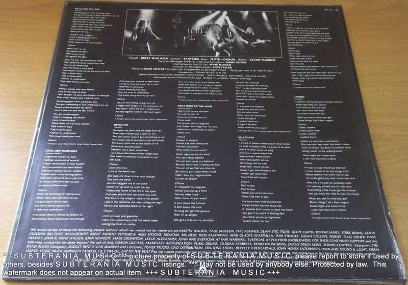 THE ALMIGHTY  Soul Destruction  Vinyl LP