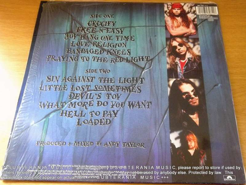 THE ALMIGHTY  Soul Destruction  Vinyl LP