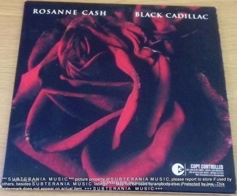 ROSANNE CASH Black Cadillac promo cardsleeve CD