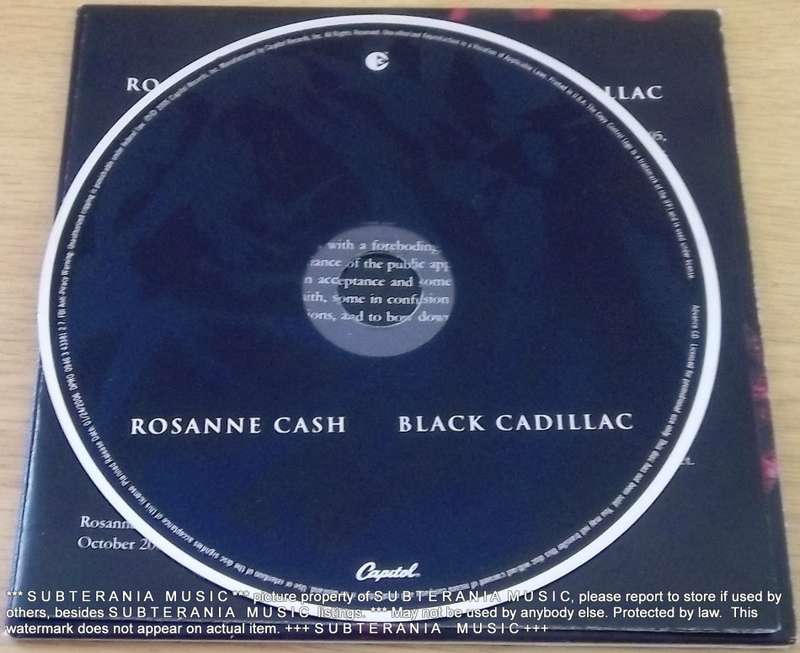 ROSANNE CASH Black Cadillac promo cardsleeve CD