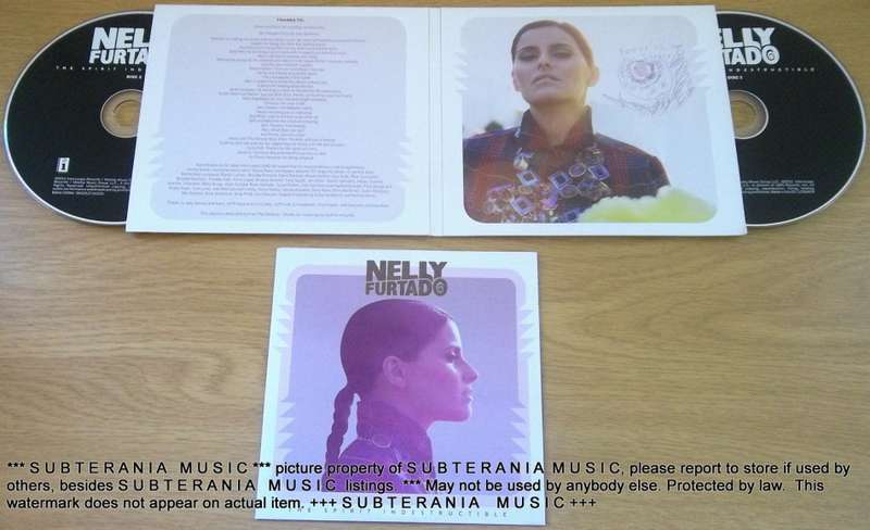 NELLY FURTADO The Spirit Indestructible Double CD