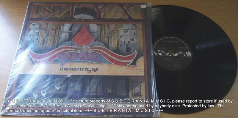 STYX Paradise Theater Vinyl Record
