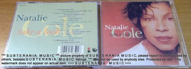 NATALIE COLE Take a Look. [SHELF G BOX 10]