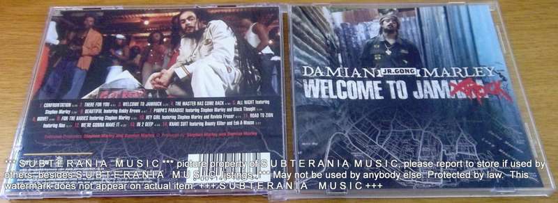 DAMIAN MARLEY Welcome to Jamaica [SHELF G BOX 10]