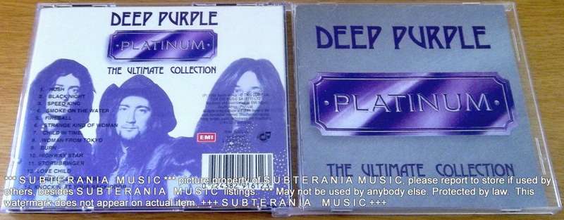 DEEP PURPLE Platinum The Ultimate Collection  [SHELF G BOX 10]