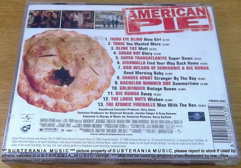 AMERICAN PIE O.S.T.     SHELF G BOX 11