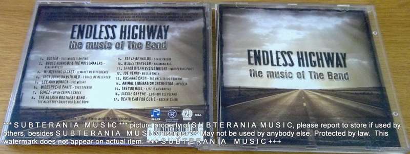 ENDLESS HIGHWAY The Music of The Band    SHELF G BOX 11